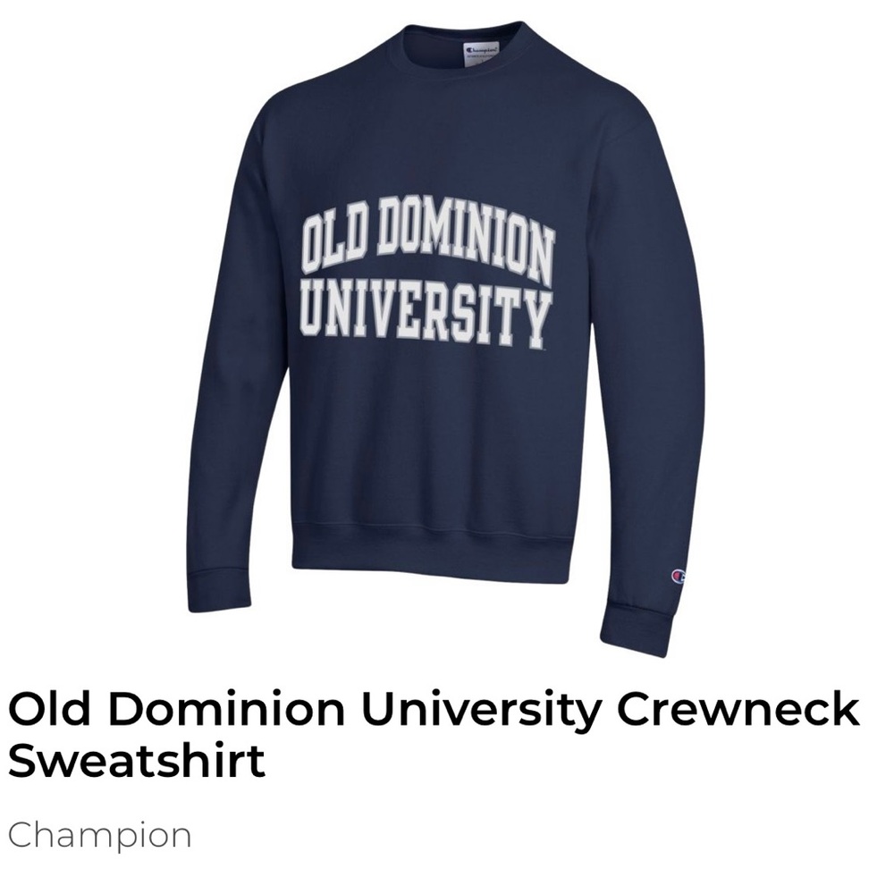 Old Dominion University Crewneck Sweatshirt
Champion